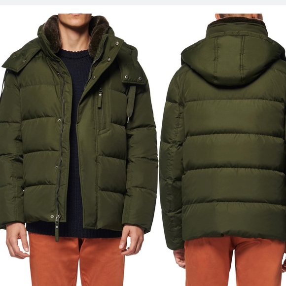 ✨Host Pick✨Marc New York Baltic Fur Trim Down & Feather Fill Parka- Sz Medium - Picture 2 of 14